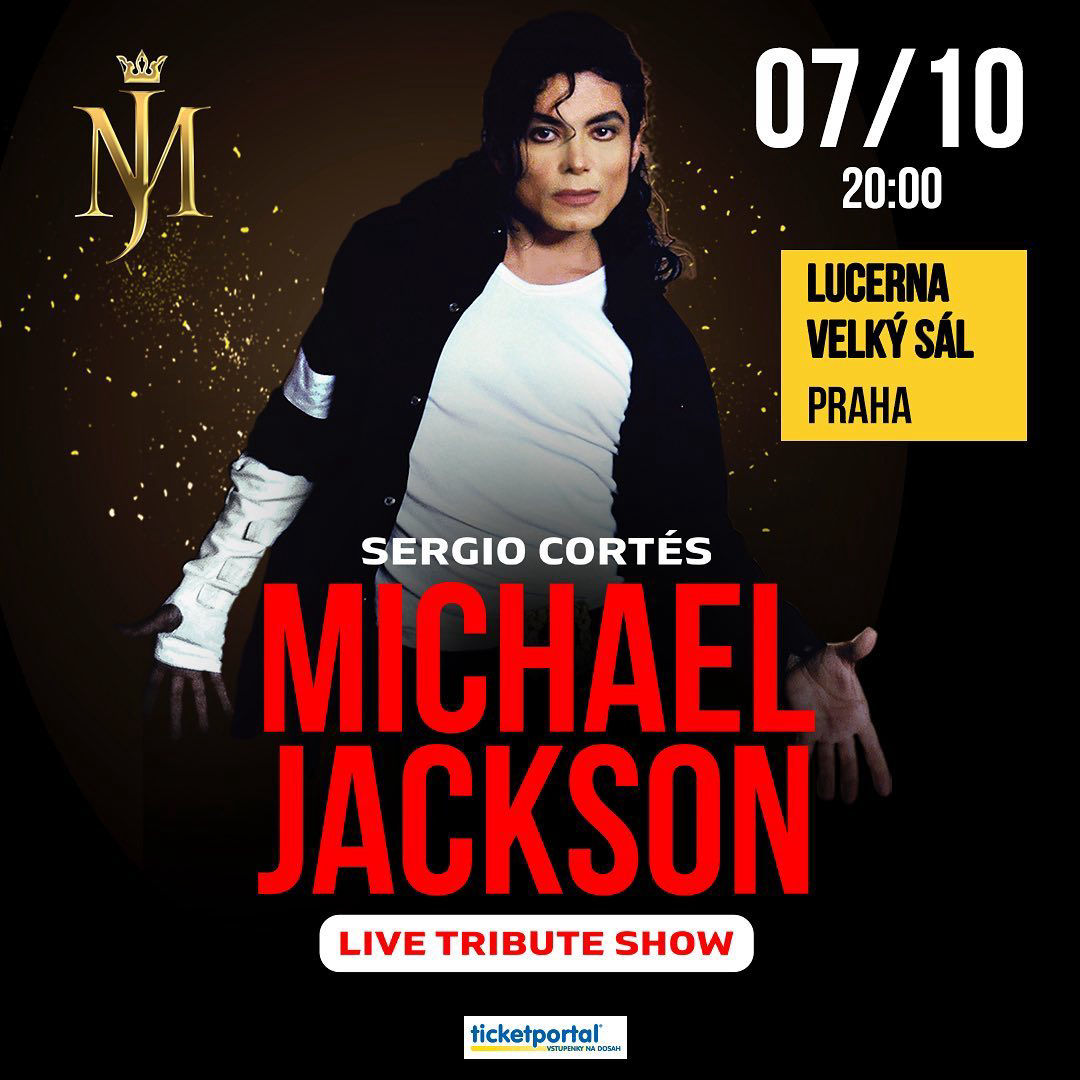 Sergio Cortés - Michael Jackson impersonator. Live tribute show.